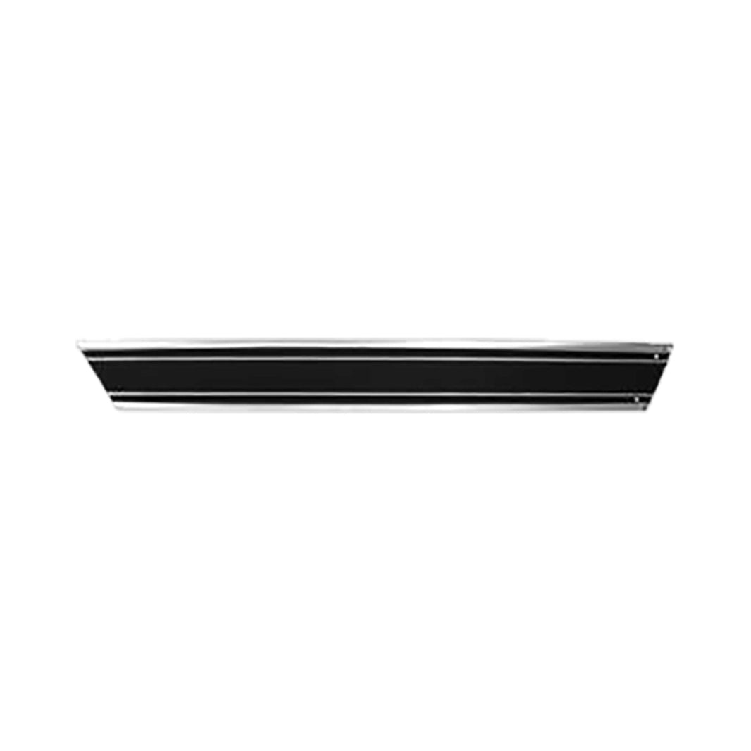 69-72 BEDSIDE MOLDING LWR RR LWB LH BK - Brothers Trucks  Bedside Molding - Lower Rear- Longbed - Black - Left