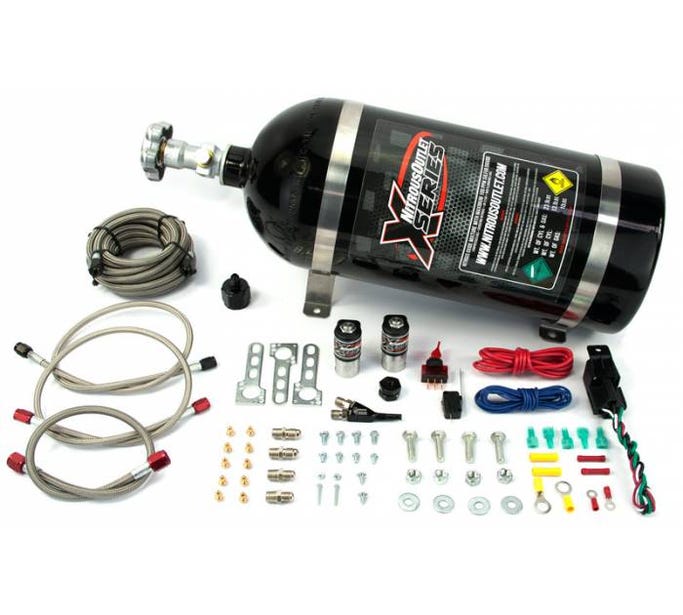 Nitrous Outlet X-series GM EFI Single Nozzle System (45-55PSI) (35-50-75-100-150-200 HP)