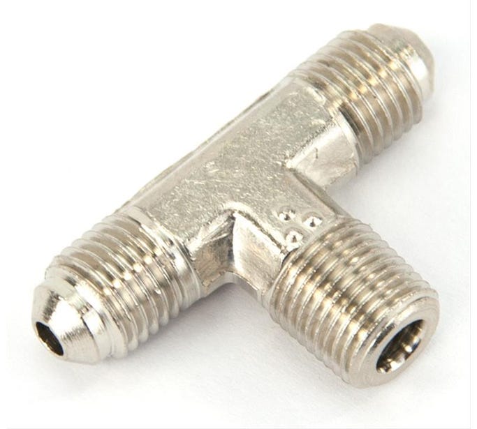 Nitrous Outlet 1/8 NPT X 3AN X 3AN Branch Tree
