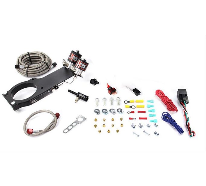 Nitrous Outlet 2016 Camaro 6TH GEN Hardline Plate System - 50-200HP - no Bottle