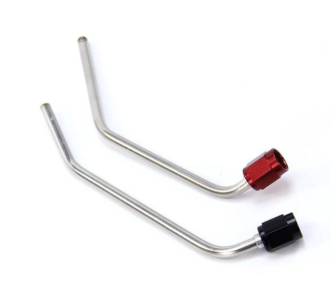 Nitrous Outlet Hard Line Kit for 1999-2002 Fast 102MM Truck Plate System