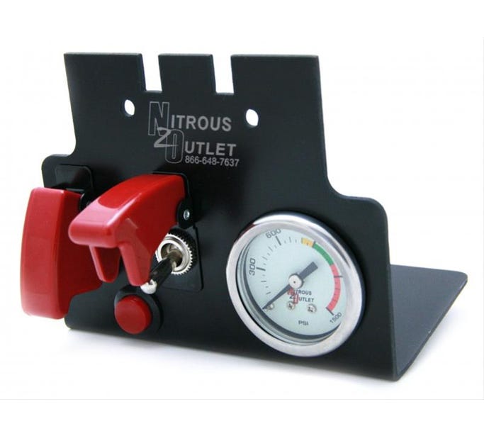 Nitrous Outlet Switch Panel - 98-02 F-body - Console W/ Small Gauge