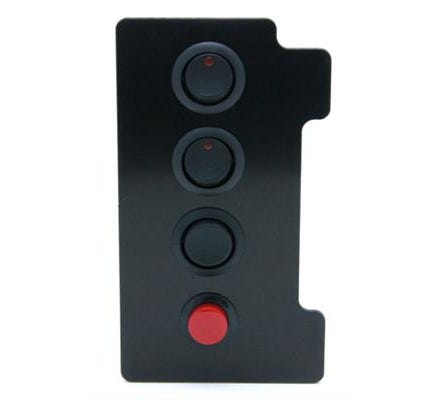 Nitrous Outlet Switch Panel - 99-06 GM Truck - Left Storage Compartment