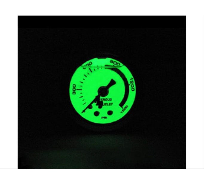 Nitrous Outlet Pressure Gauge & 4AN Manifold
