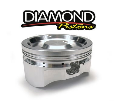 Diamond Pistons - GM LS - 4.030" Bore - 4.000" Stroke - 6.125" Rod - 28.0CC Dish