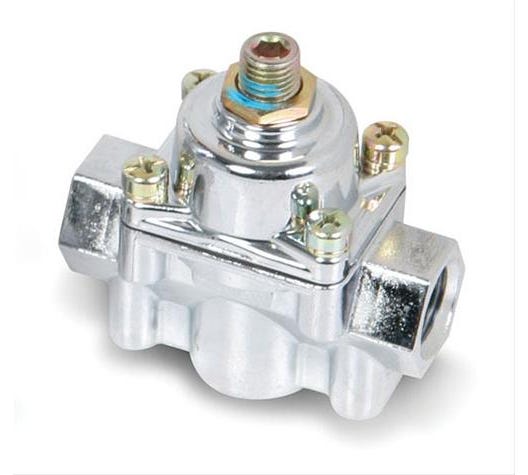 Holley Fuel Pressure Regulator - Adjustable - Carb - 4.5-9 Psi