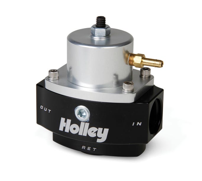 Holley Fuel Pressure Regulator - Dominator - Adjustable - EFI - 15-65 Psi