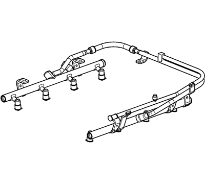 Chevrolet Performance Fuel Rail - LSA