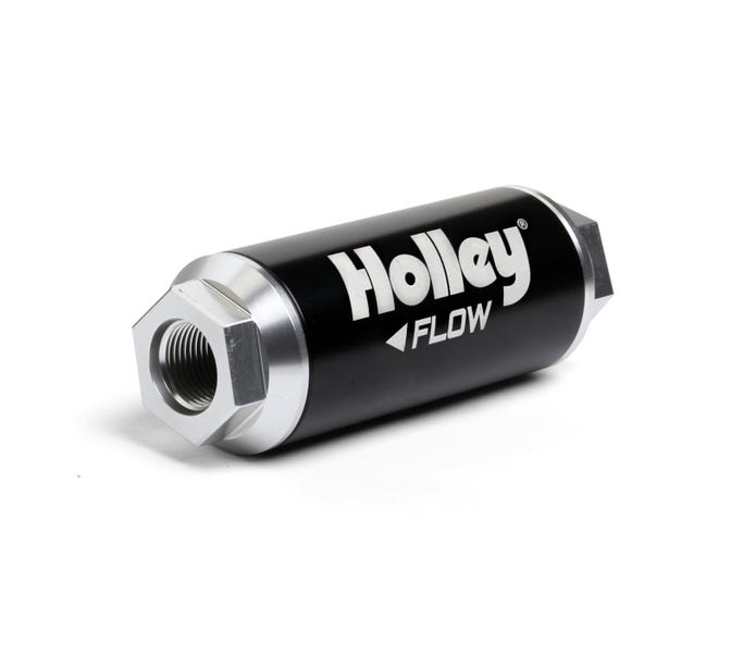 Holley Fuel Filter - 260GPH - 100 Micron - 12AN