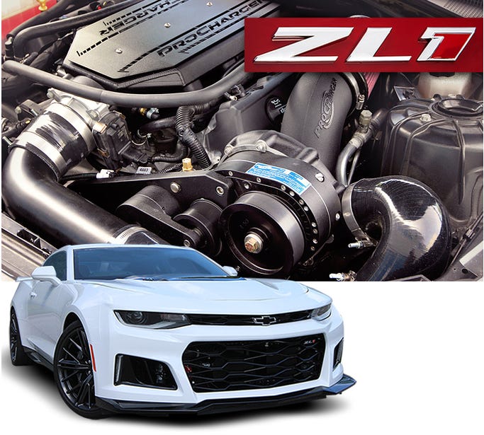 Procharger Supercharger Kit - 17-19 Camaro ZL1 - Tuner Kit - LT1
