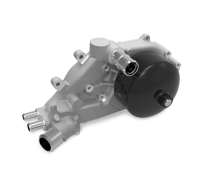 Holley Water Pump - LS - Forward Facing Inlet