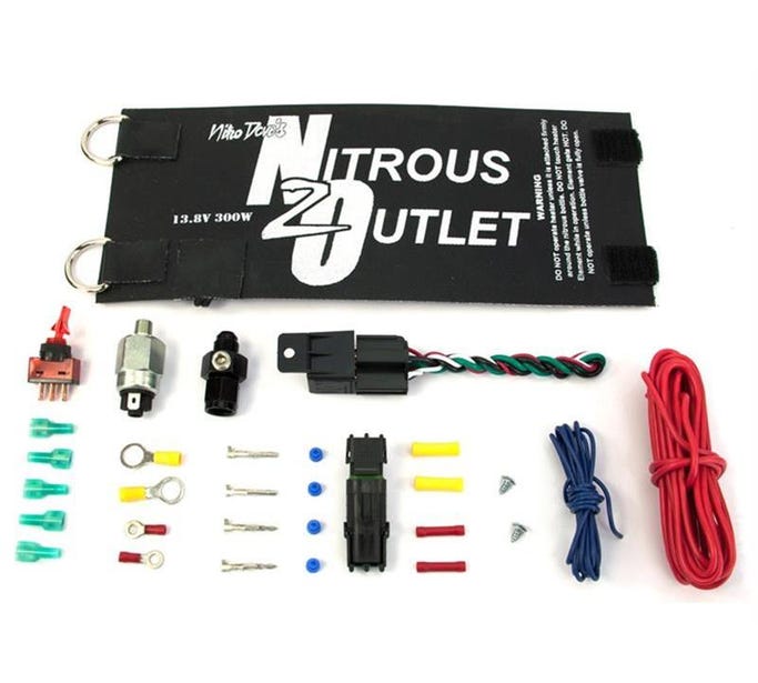 Nitrous Outlet X-series Bottle Heater Kit (4AN)
