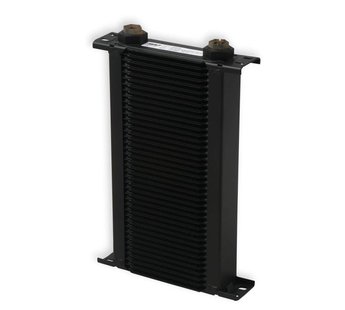 Earls Ultrapro Oil Cooler - 40 Row - Narrow - Black