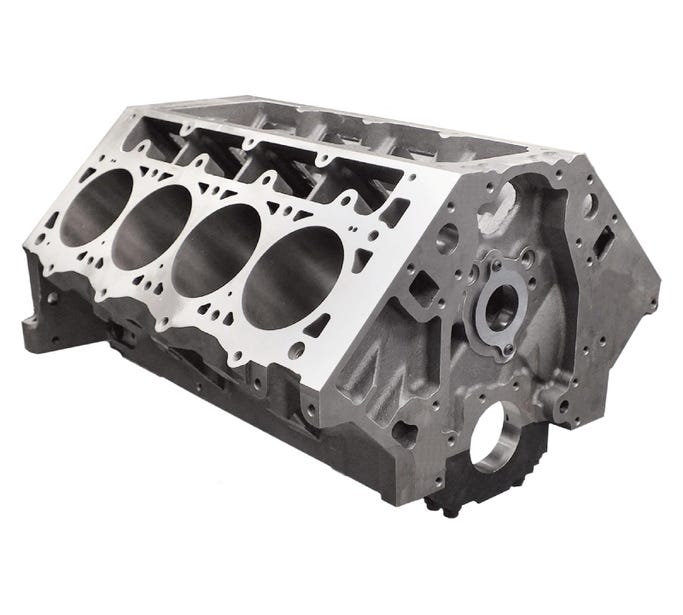 Dart Engine Block - LS Next - 9.450" Deck - 4.125" Bore - Iron