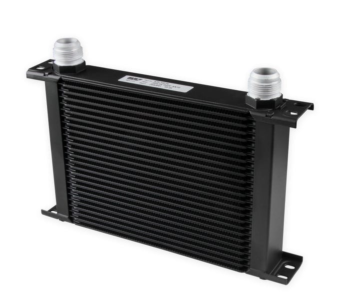 Earls Ultrapro Oil Cooler - 25 Row - Wide - Black