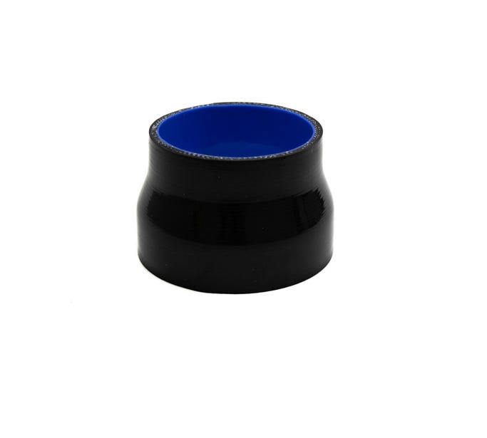 BTR Silicone 4.25" -to 3.50" Reducer Coupler - 3" Long Black