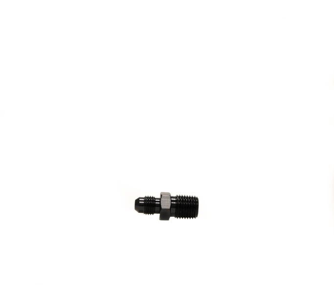 Fragola Adapter - 4AN to 1/4" NPT Adapter - Black