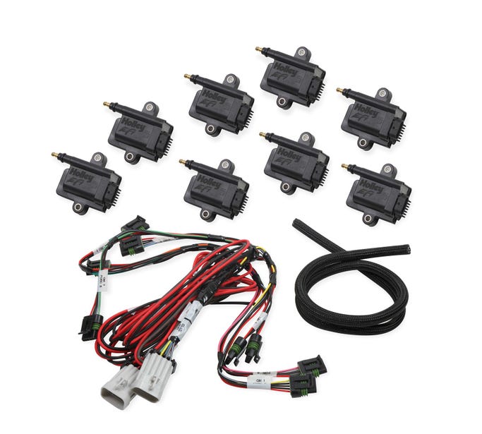 Holley Big Wire Coil-near-plug Smart Coil Kit