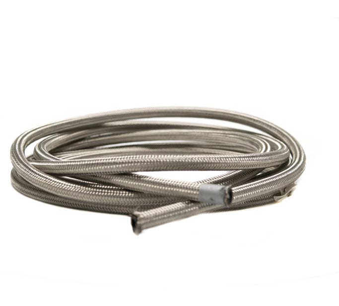Fragola Series 3000 Stainless Race Hose - 4AN - 10'