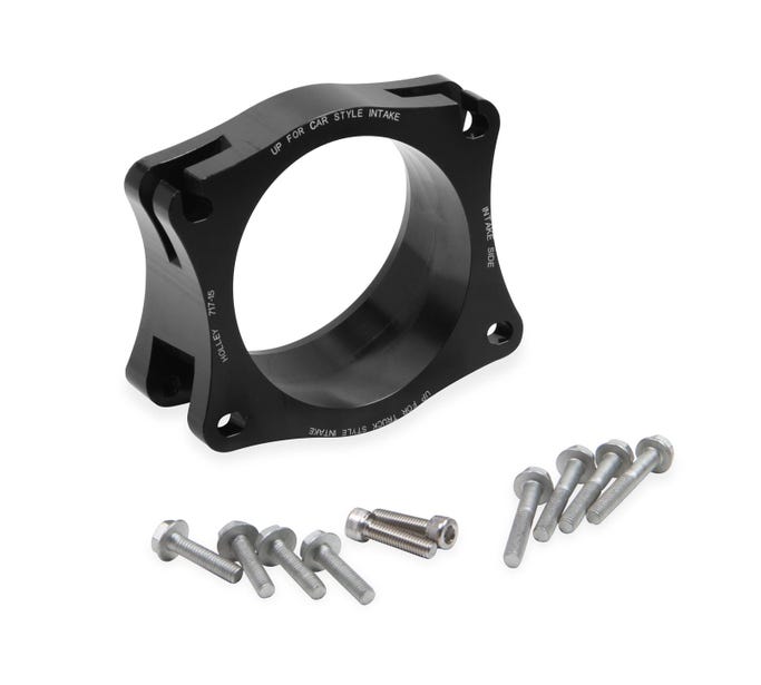 Holley Throttle Body Adapter - Angle Correcting