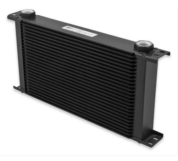 Earls Ultrapro Oil Cooler - 16 Row - Extra Wide - Black