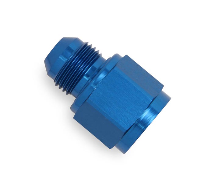Earl's Flare Reducer -8AN Female to -6AN Male - Blue