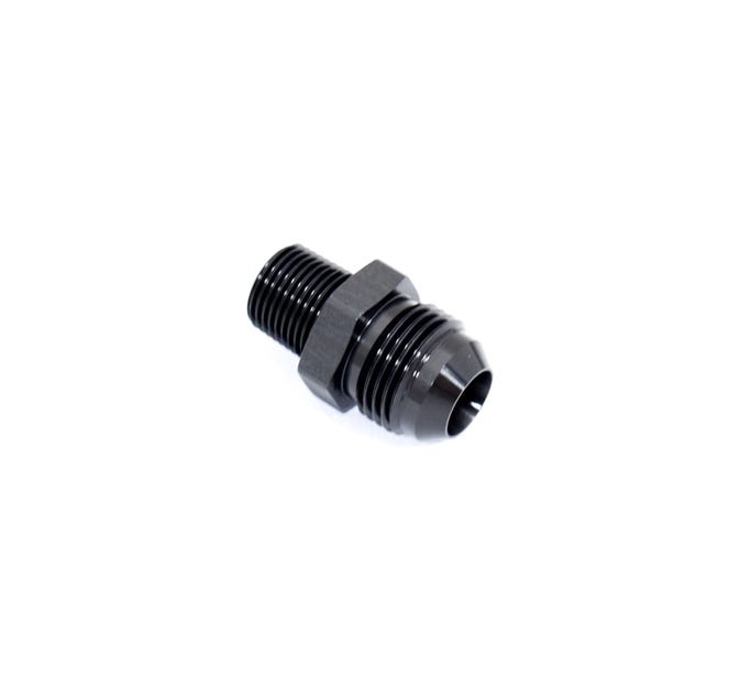 BTR AN Fittings - Adapter Fitting - 10AN to 3/8" NPT - Black
