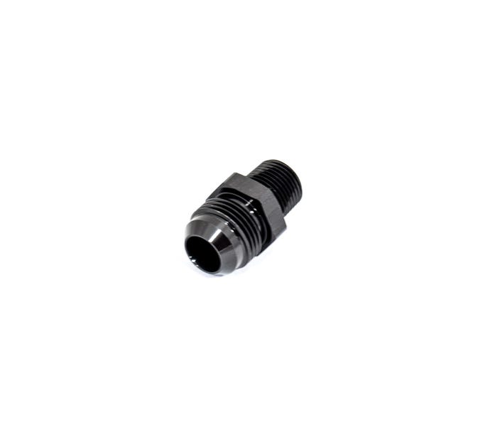 BTR AN Fittings - Adapter Fitting - 12AN to 1/2" NPT - Black