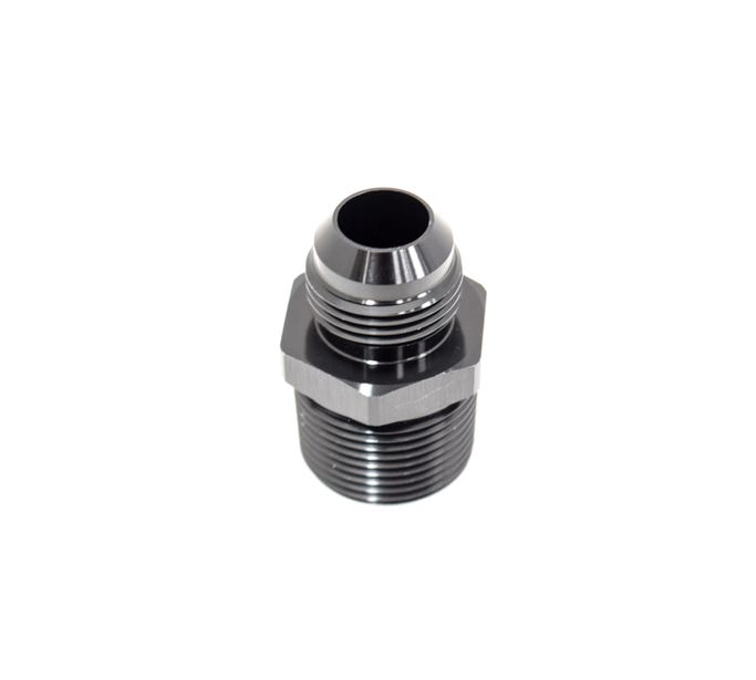 BTR AN Fittings - Adapter Fitting - 12AN to 1" NPT - Black