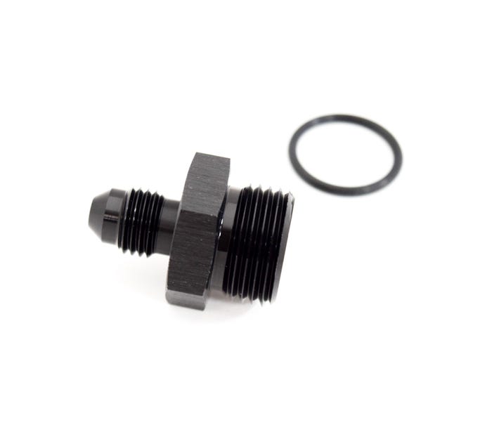 BTR AN Fittings - AN to ORB Adapter - 8 ORB to -4AN - Black