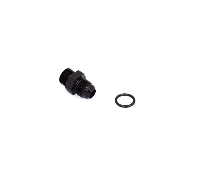 BTR AN Fittings - AN to ORB Adapter - 6 ORB to -6AN - Black
