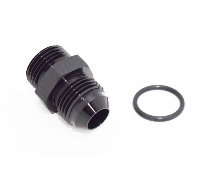 BTR AN Fittings - AN to ORB Adapter - 8 ORB to -8AN - Black