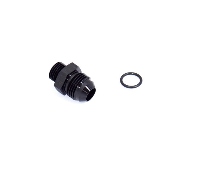 BTR AN Fittings - AN to ORB Adapter - 6 ORB to -8AN - Black