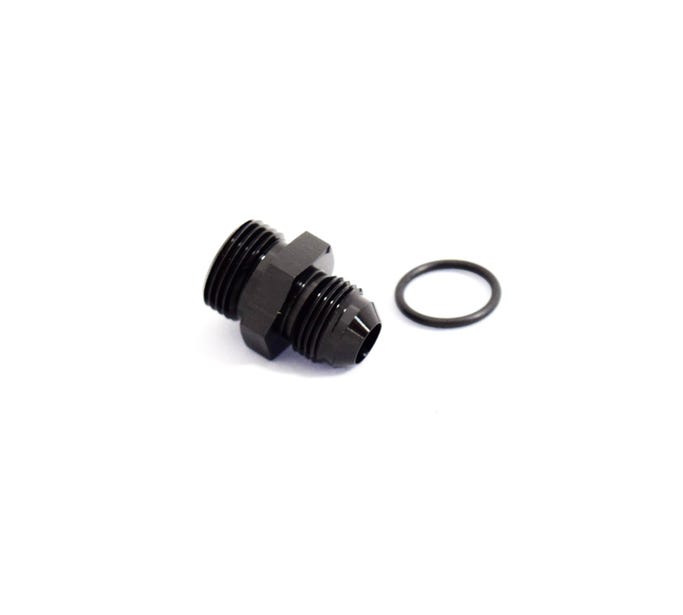 BTR AN Fittings - AN to ORB Adapter - 10 ORB to -8AN - Black