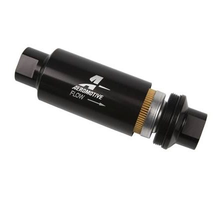 Aeromotive -10AN Fuel Filter - 5.5" Long - 10 Micron - Black