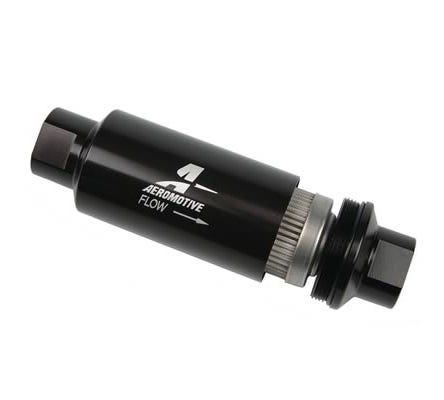 Aeromotive - 10AN Fuel Filter - E85 - 5.5" Long - 100 Micron - Black