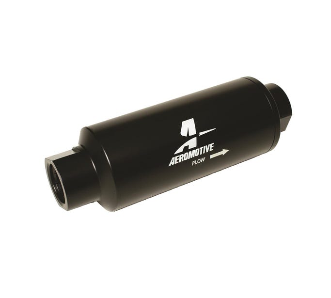 AEROMOTIVE-12AN In-line Filter - 10-MICRON - Microglass