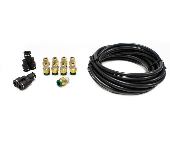 Leash Electronics Dual Wastegate Line and Fitting Kit