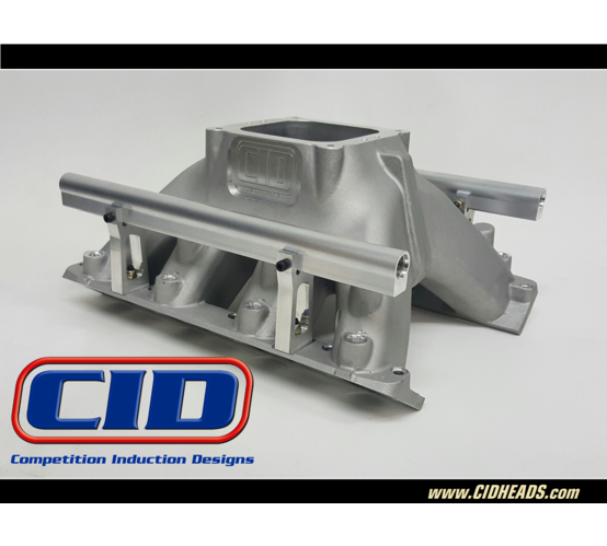 Cid 2-PIECE Intake Manifold - Be 4.0 LS3 - 9.24" Deck - 4500 EFI