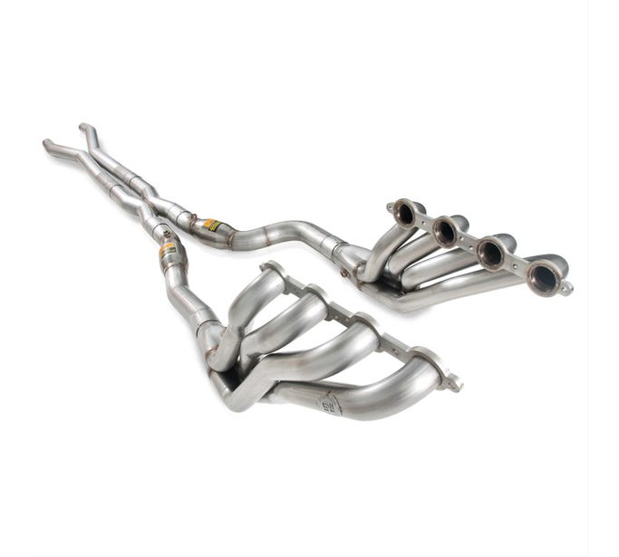 Stainless Works Longtube Headers - CTS-V2 - with Cats - 2" X 3"