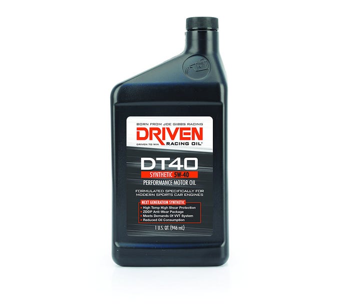Driven Oil - Dt40 - 5w40 Synthetic - 1 Quart