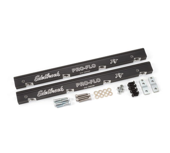 Edelbrock Fuel Rail Kit - for LS1 Proflo Intake 7139 - 3629