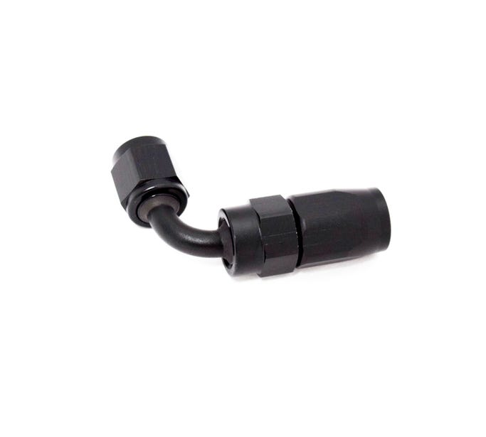 BTR AN Fittings - 90° -4AN Hose End - Black