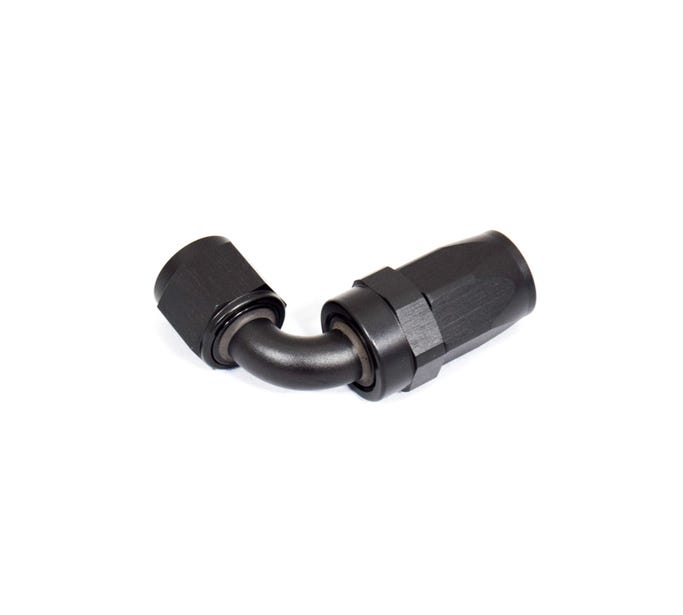 BTR AN Fittings - 90° -8AN Hose End - Black