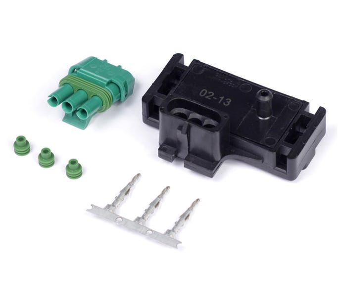 Haltech MAP Sensor - GM - 1 Bar - W/Plugs & Pins