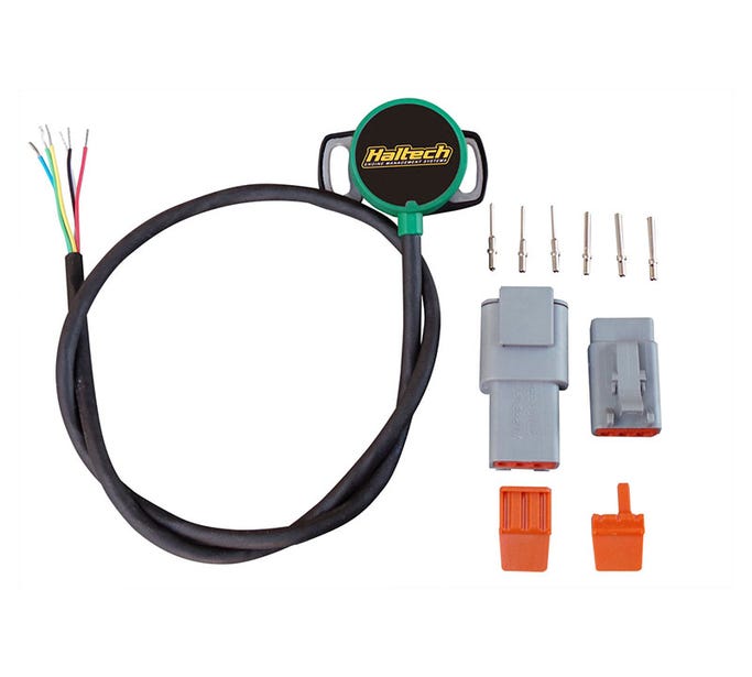 Haltech Throttle Position Sensor - Throttle Position Sensor - Motorsport Contactless 8MM D-shaft