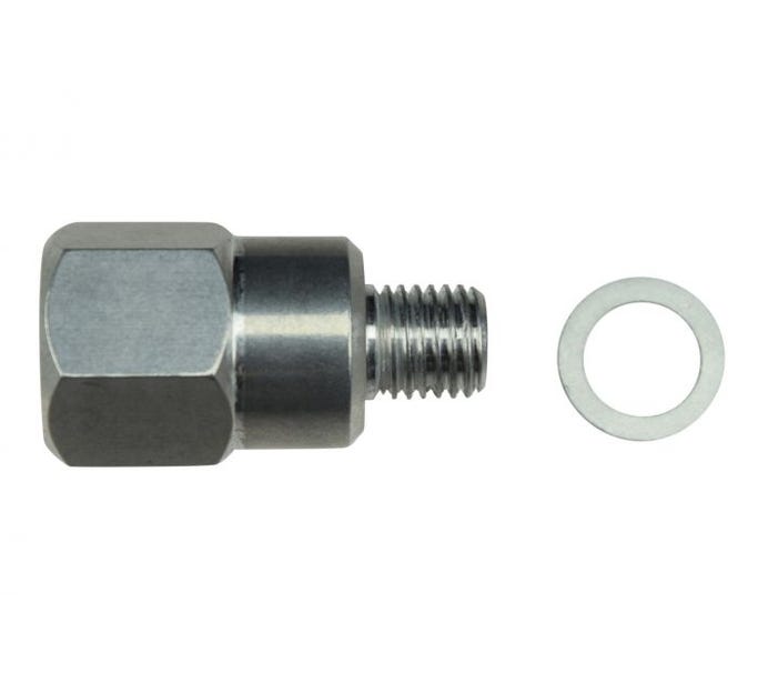 ICT Billet - Coolant Temperature Sensor Sending Unit Adapter - M12 X 1.5-3/8" NPT - 551179