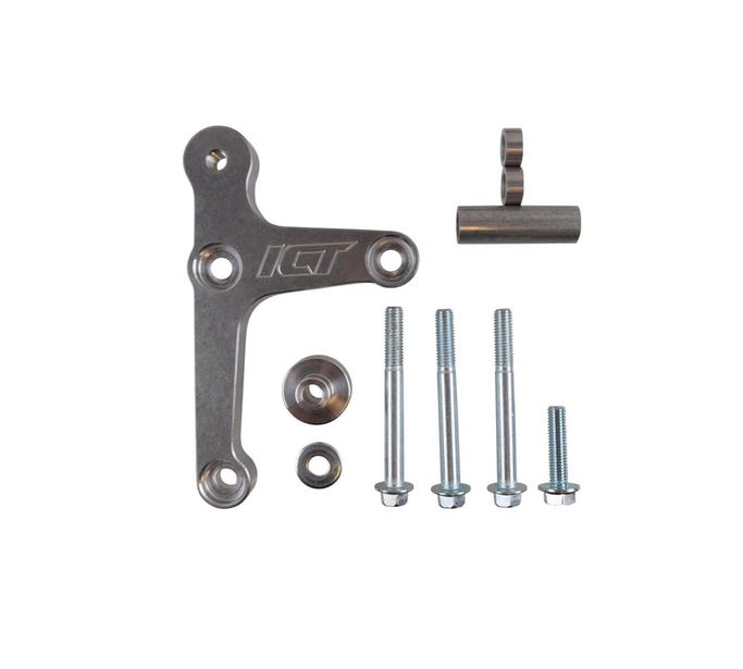 ICT Billet Low Mount Alternator Bracket - LS Corvette - Low Mount - 551667-1