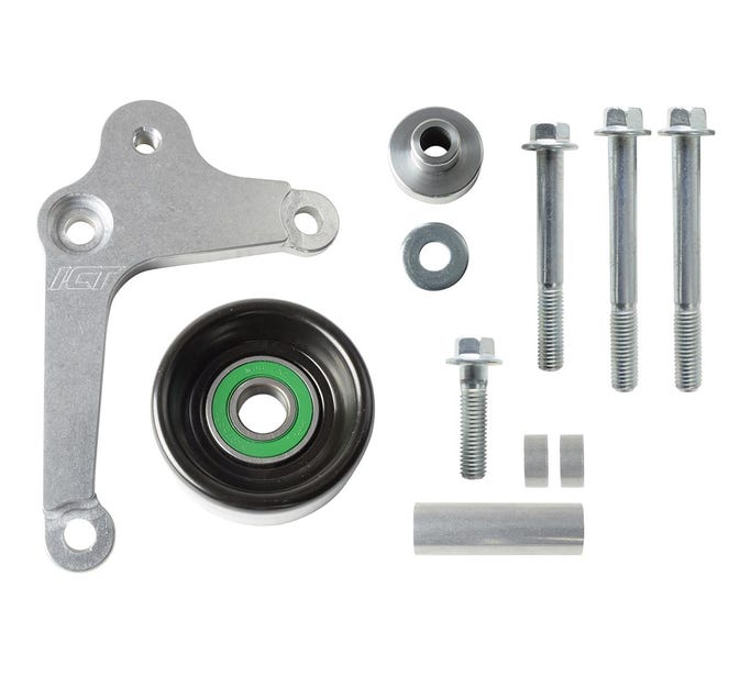 ICT Billet Alternator Bracket Kit - C5/SS Sedan/G8/04-06 CTS-V Balancer - 551887-1