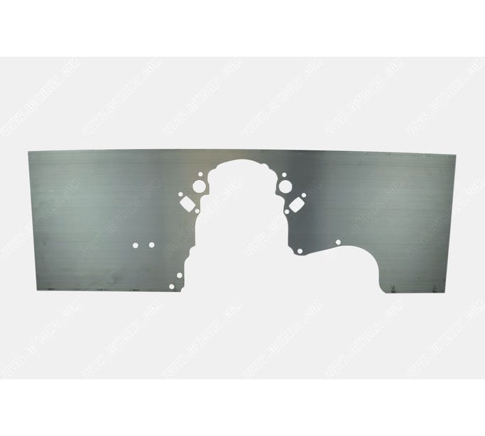 ICT Billet Front Motor Plate - LS - with Alternator Hole - Solid Motor Mount - 80SALT